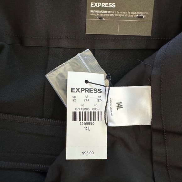 NEW Express Super High Rise Flare Trouser - Picture 8 of 11